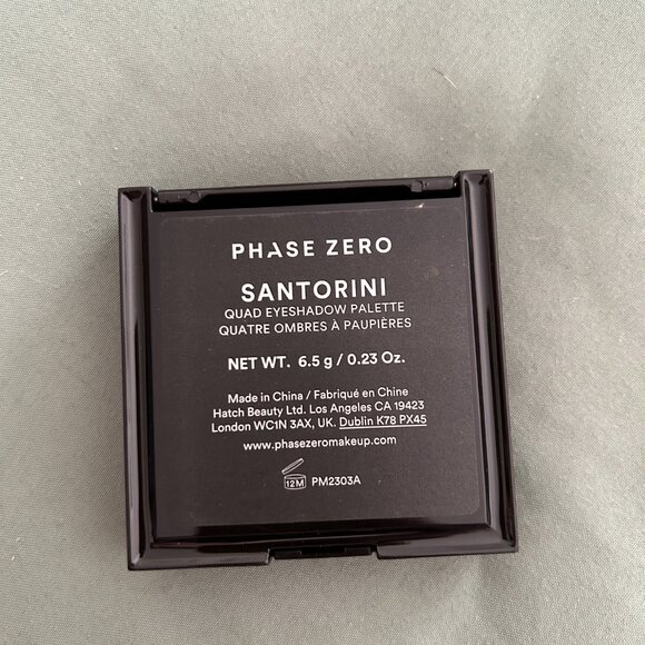 Phase Zero Santorini Eyeshadow Quad Palette NEW - Picture 3 of 3